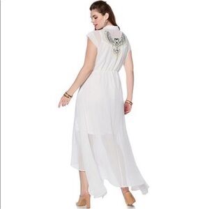 Sheryl Crow Beaded Owl Dress or Duster